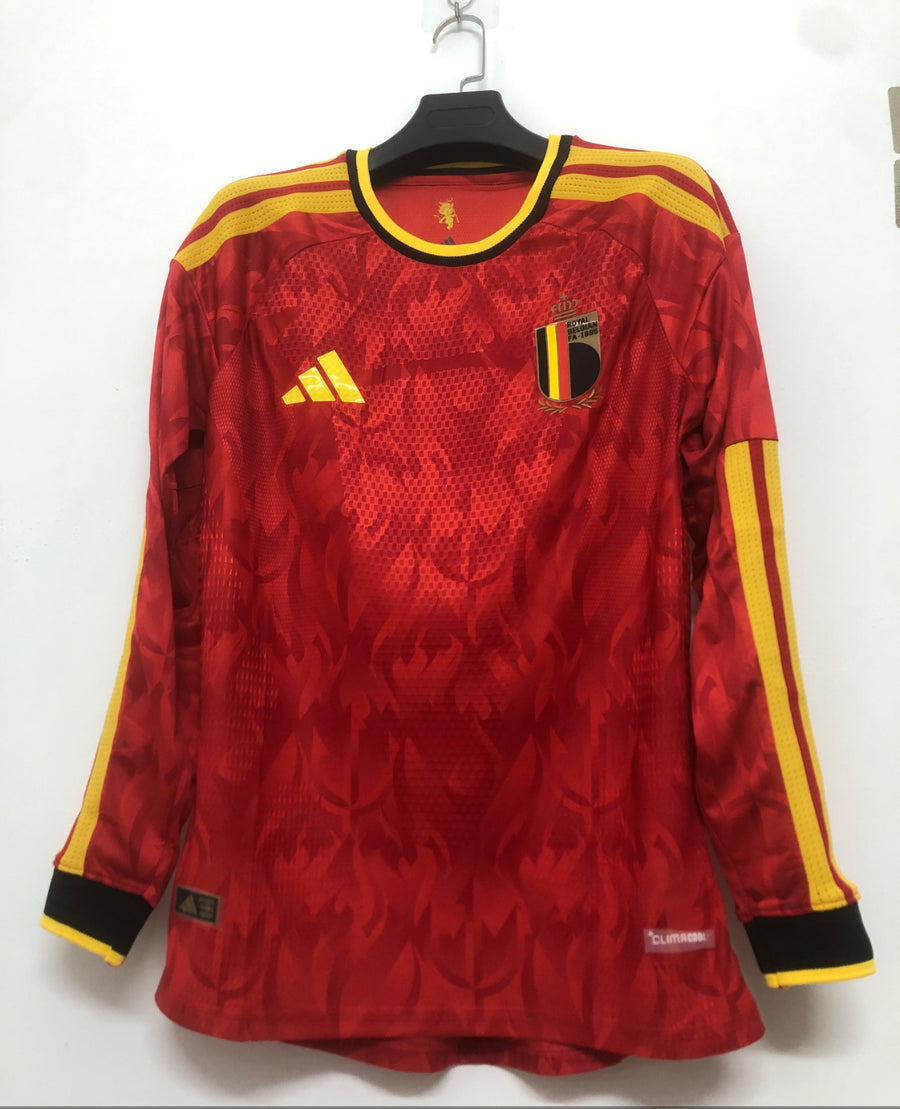 Maillot Belgique manches longues 2026