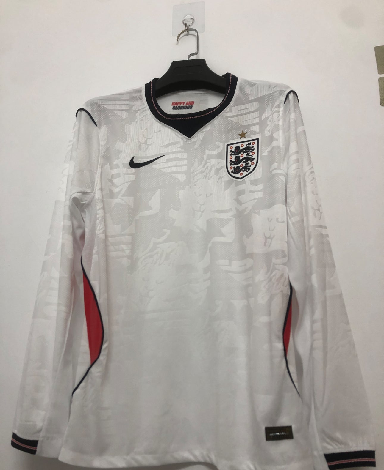 Maillot Angleterre manches longues 2026