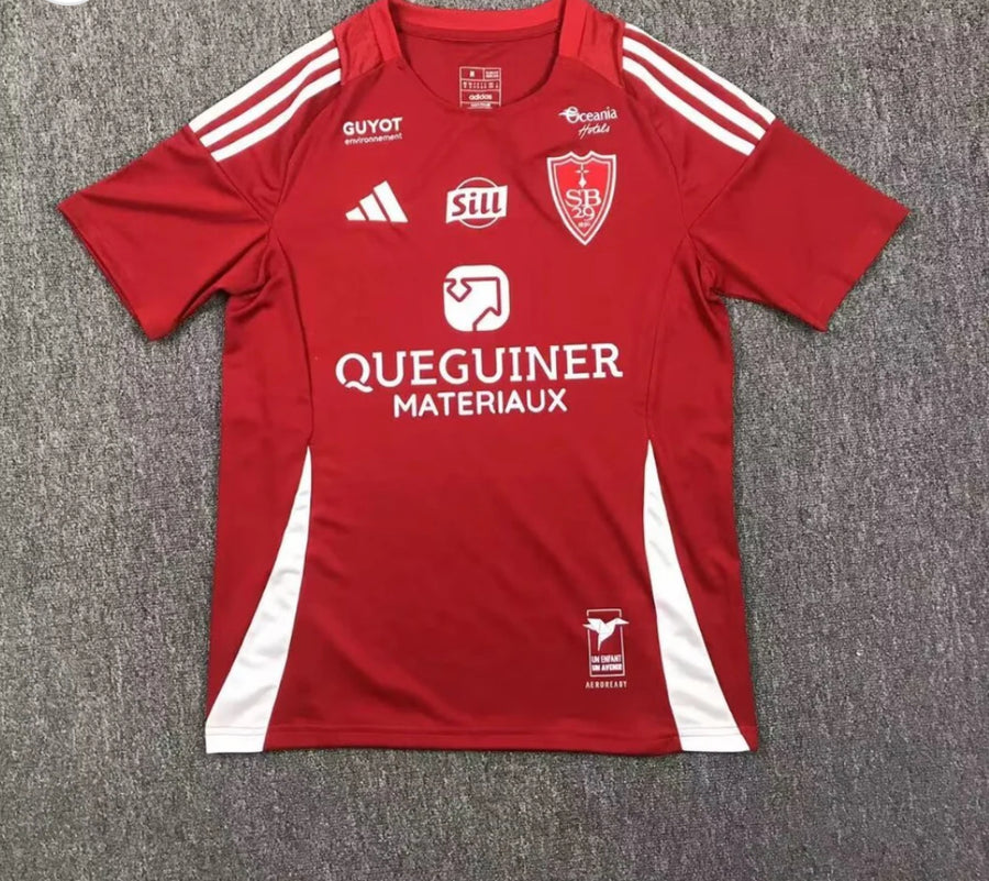 Maillot du stade brestois 2024/2025