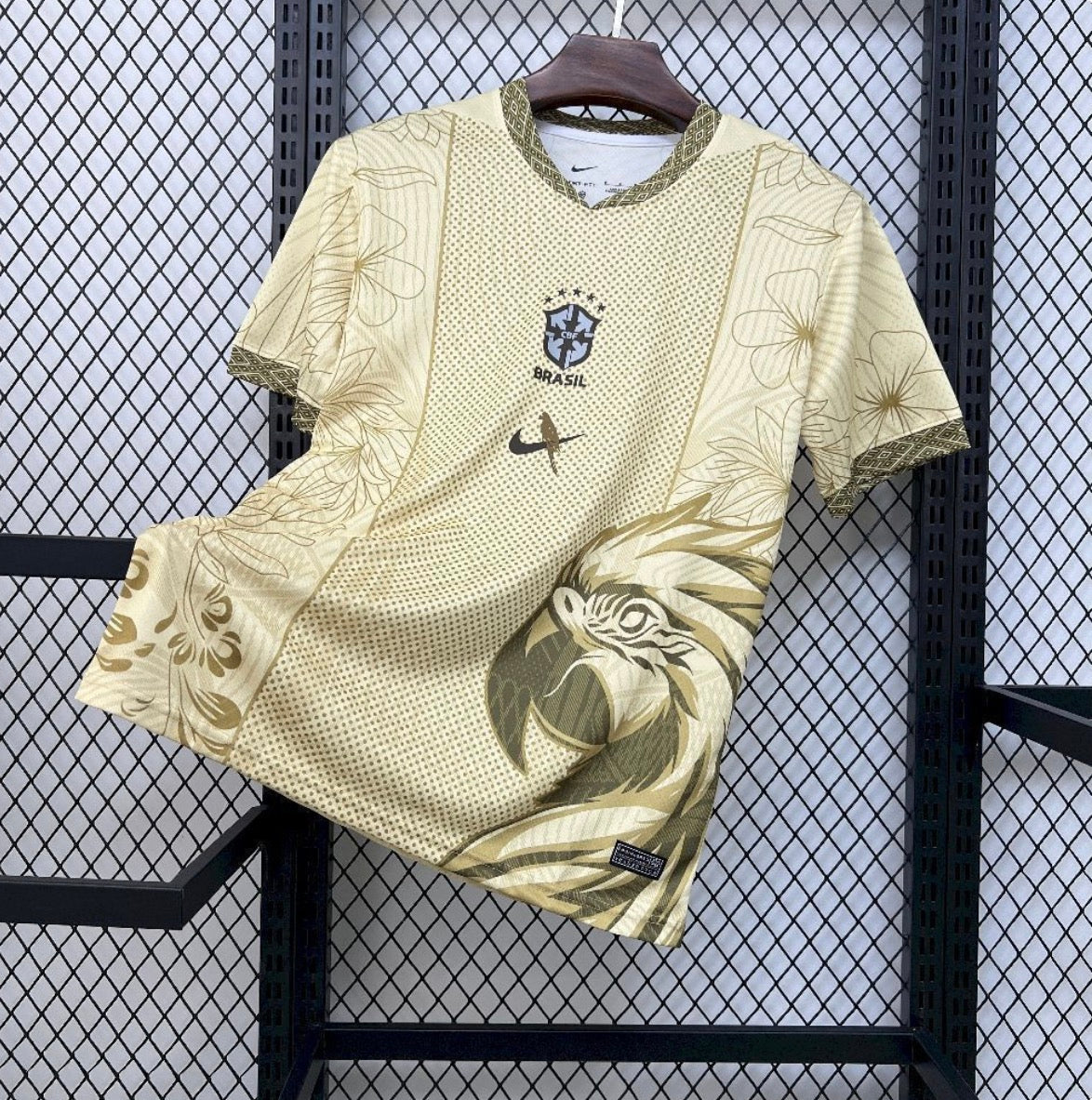 Maillot Brésil perroquet concept